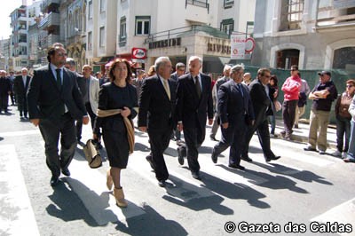 Cerimónia no Hospital Termal
