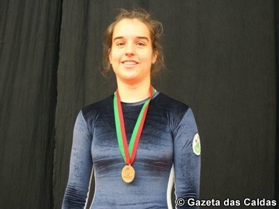 Rafaela Netas subiu ao pódio nos Campeonatos Nacionais notícias das Caldas