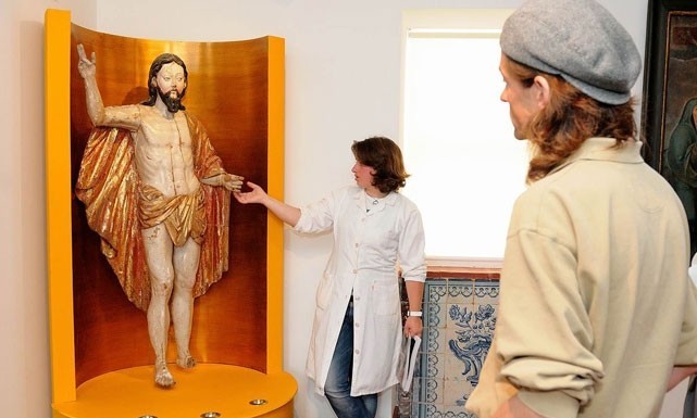 Voluntários assinalam Dia dos Museus com recuperação de uma obra de arte notícias das Caldas
