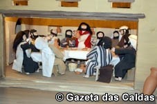 Cinquenta peças em movimento recriam vida de Cristo na Cela