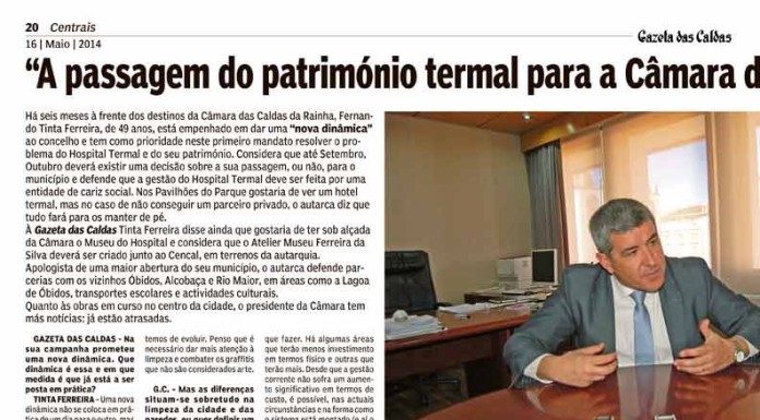 O que dizem os partidos à entrevista do presidente da Câmara das Caldas