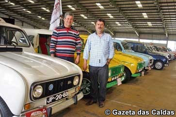 Adeptos das Renault 4L juntaram-se nas Caldas