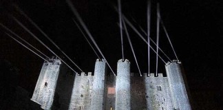 História de Óbidos projectada em vídeo no castelo