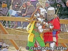 Combatentes medievais de Óbidos em Monte Real Gazeta das Caldas