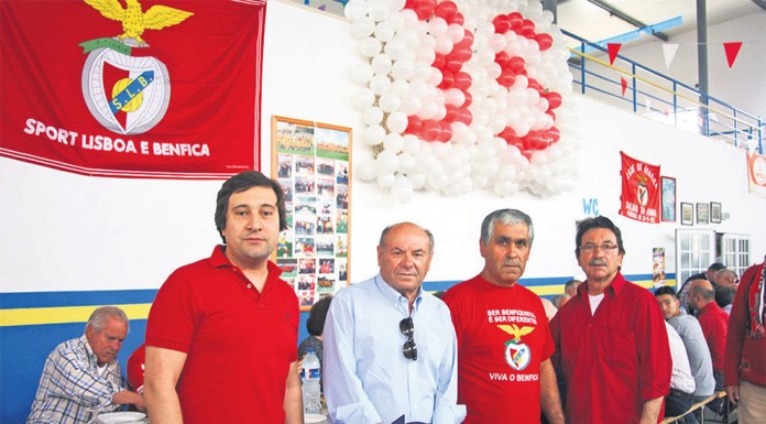 Benfiquistas na Mata do Porto Mouro