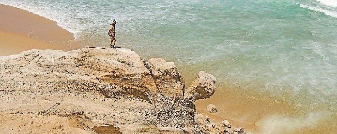 APA derruba arriba instável na Praia do Rio Cortiço