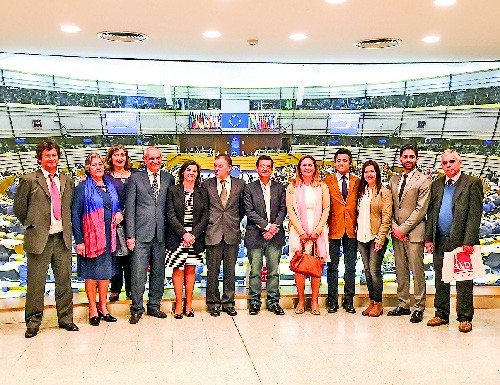 Comitiva de Óbidos visitou o Parlamento Europeu