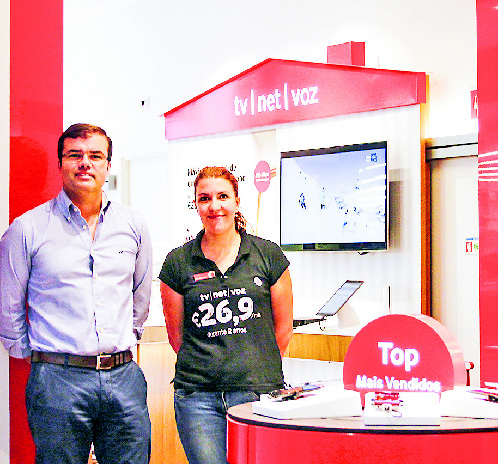 Auto Júlio remodelou loja Vodafone no E. Leclerc