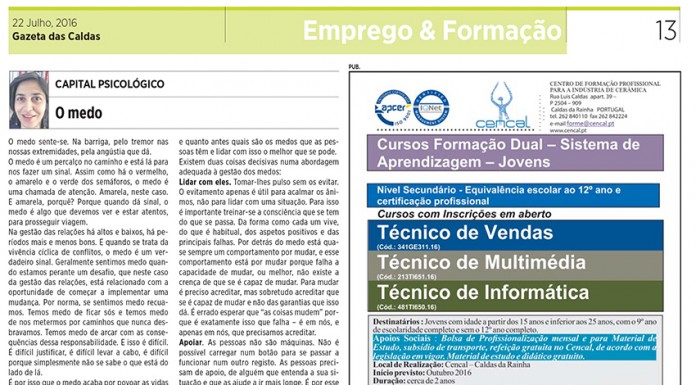 notícias das Caldas