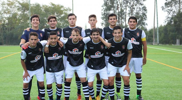 Equipa de juvenis do Caldas A