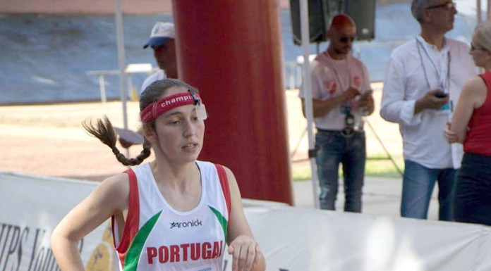 Carlota Rezendes no Campeonato da Europa Gazeta das Caldas