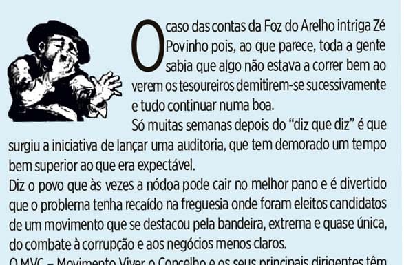 ERC não dá razão a queixa da presidente do MVC contra a Gazeta das Caldas Gazeta das Caldas