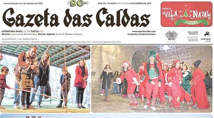 Óbidos Vila Natal 2017 Gazeta das Caldas