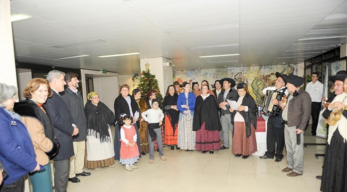 Rancho do Reguengo da Parada cantou as Janeiras na Câmara Gazeta das Caldas