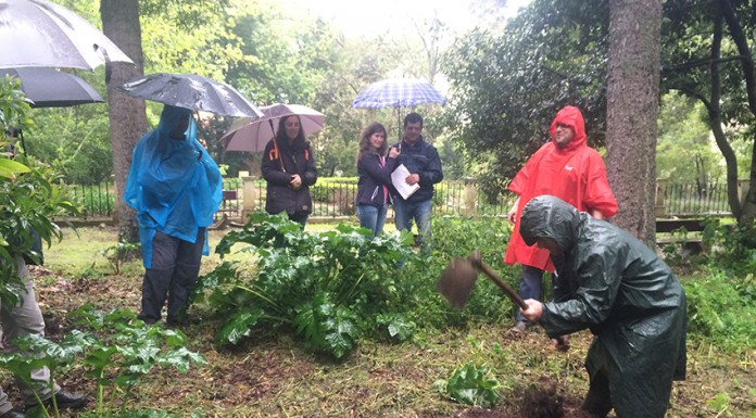 geocachers da missão ambiental