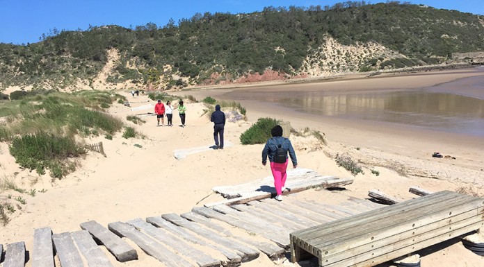Passadiço destruído entre Salir e S. Martinho tarda em ser arranjado Gazeta das Caldas