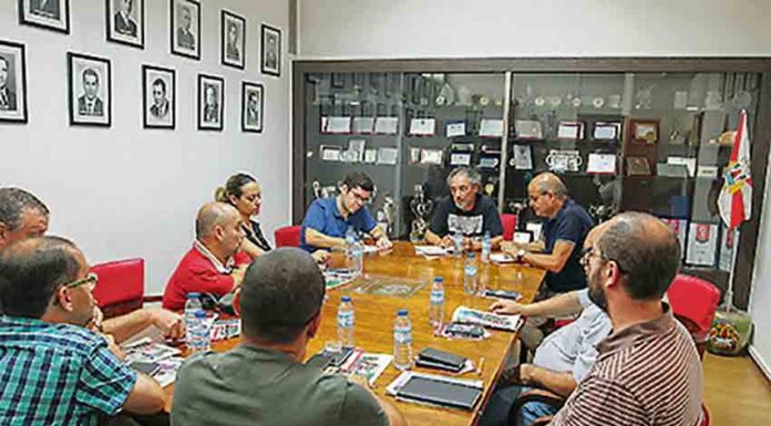 Associação de Futebol de Leiria reuniu com a imprensa regional Gazeta das Caldas