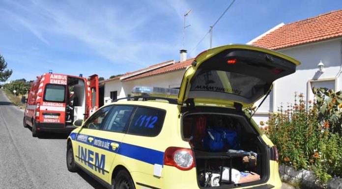 Acidente na freguesia de Tornada causa morte a ciclista de 59 anos