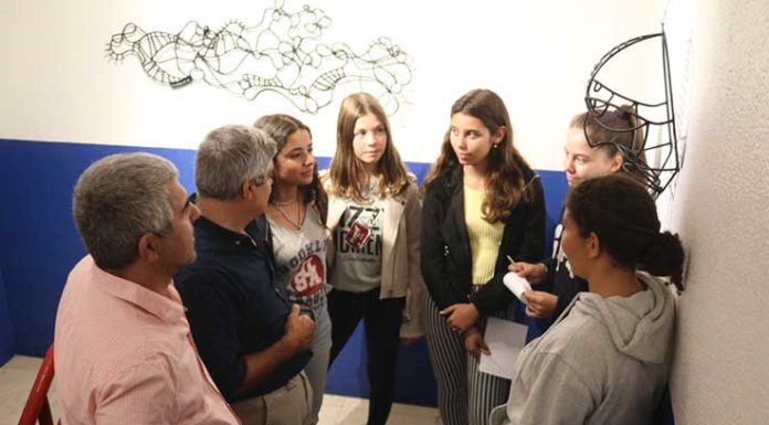 Esculturas de Nuno Bettencourt no The English Centre