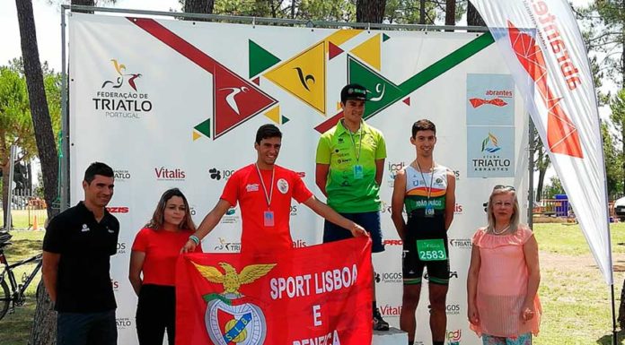 João Inácio dos Pimpões Triatlo em terceiro lugar no duatlo cross João Campos