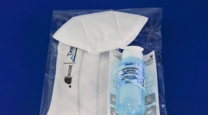 Nazaré entrega kits de protecção individual