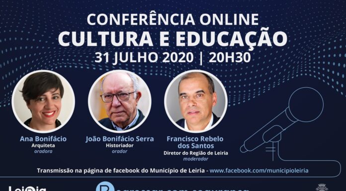 João Bonifácio Serra discute cultura e educação em Leiria