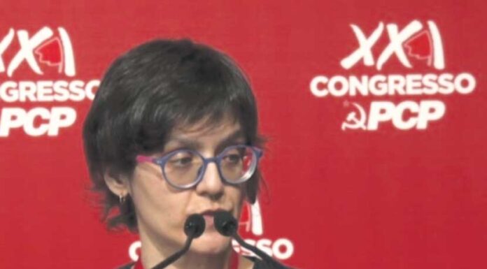 Margarida Botelho no Secretariado do Comité Central do PCP
