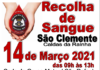 Recolha de sangue nas Caldas