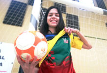 Futsal: Beatriz Santos faz história no Golpilheira