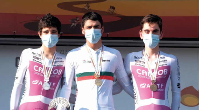 António Morgado e Tiago Santos conquistam títulos no “crono”