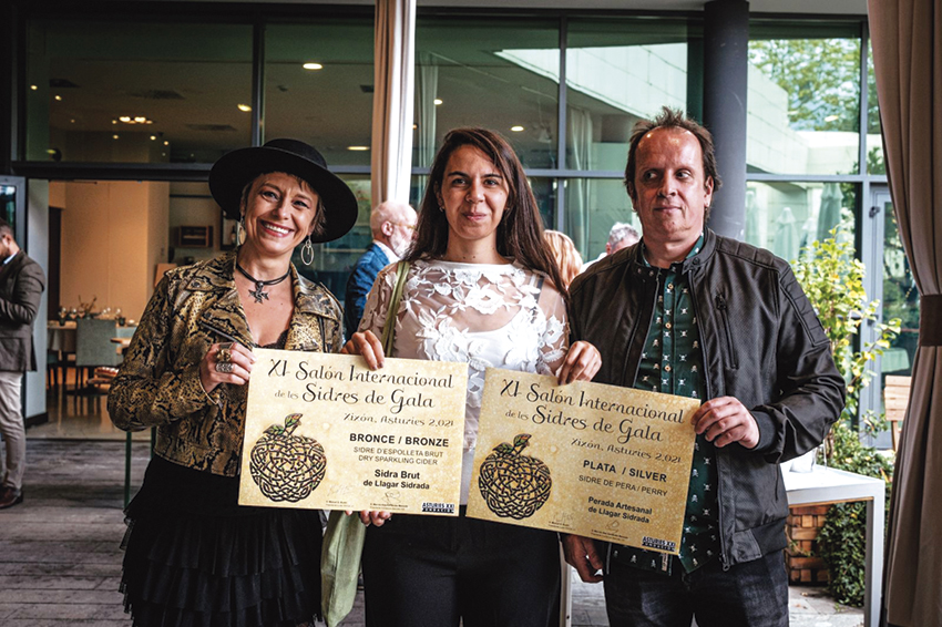 Sidra do Oeste trouxe medalhas das Astúrias