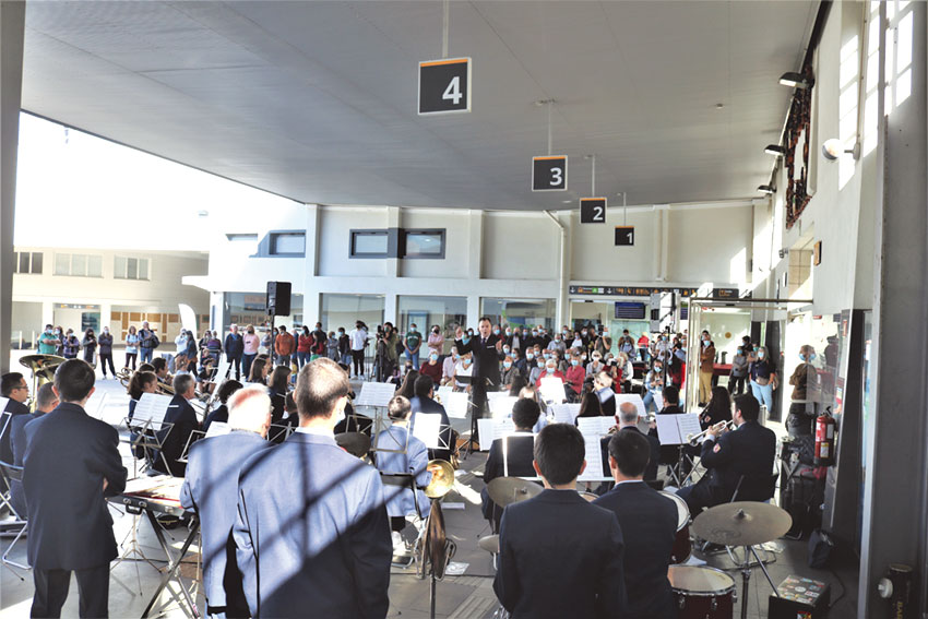 Caldas nice Jazz arrancou com Filarmónica na Rodoviária