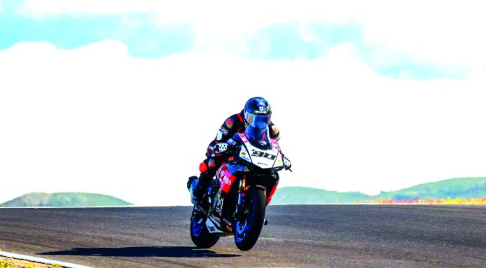 Motociclismo: Mais um pódio para João Rego no Nacional de Velocidade