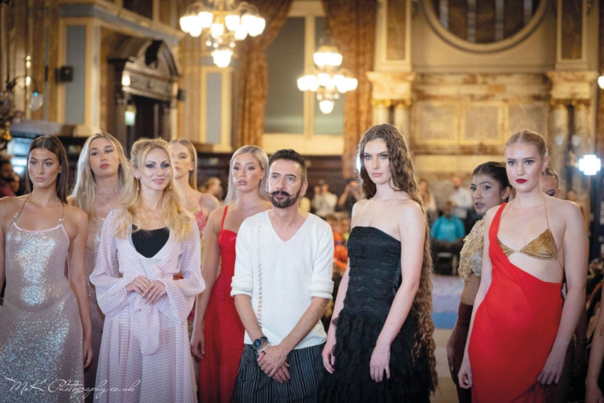 Propostas de Pedro Batim na Semana da Moda de Leicester