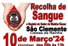 Recolha de sangue no domingo