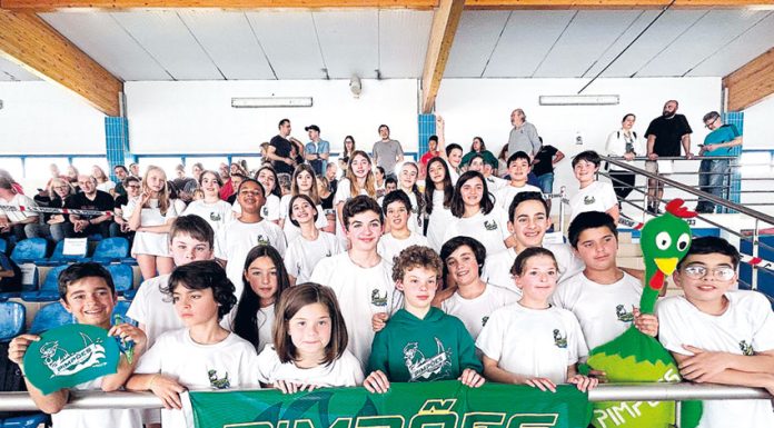 Natação: Pimpões estiveram em bom plano em Peniche