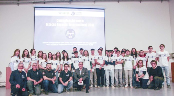 O dia em que os alunos da Bordalo Pinheiro falaram para o Espaço