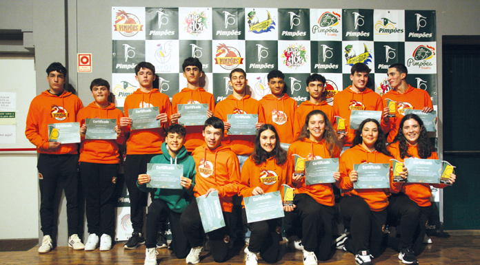 Pimpões celebra 87 anos com distinções a atletas e colaboradores