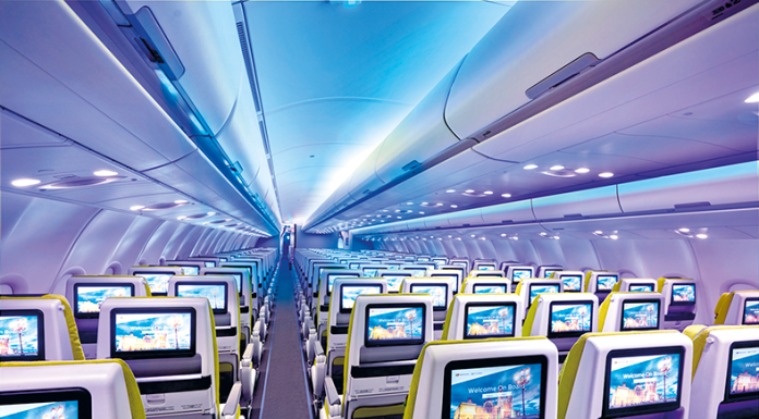 Caldas Magnífica nos aviões da TAP