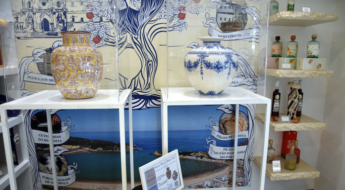 Potes alcobacenses nas montras