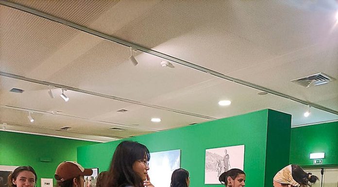 alunos estudantes visitam nao navega cavalga ccc dr