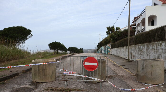 estrada cortada obras