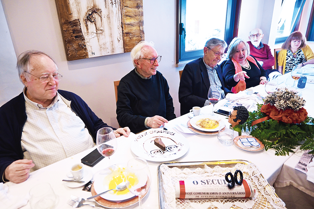 Avelino Rodrigues homenageado no seu 90º aniversário