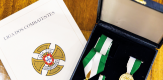 Vítor Marques distinguido pela Liga dos Combatentes