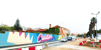 Halfstudio cria mural para a entrada Norte da cidade