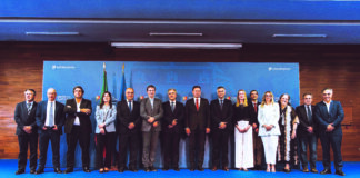 Governantes e responsáveis das várias escolas do IPL após a decisão da criação da nova Universidade de Leiria e Oeste