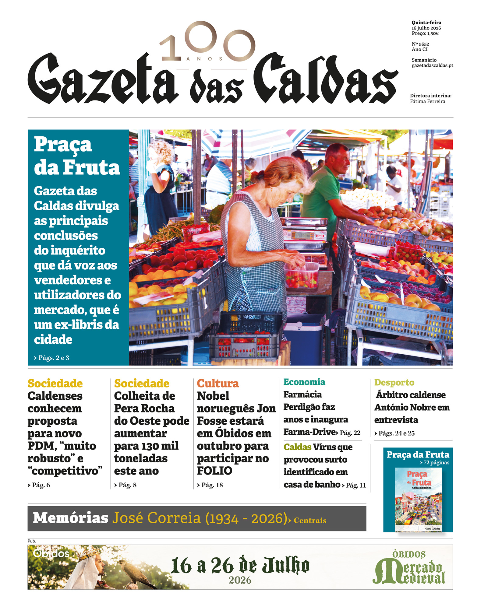 Capa da Semana
